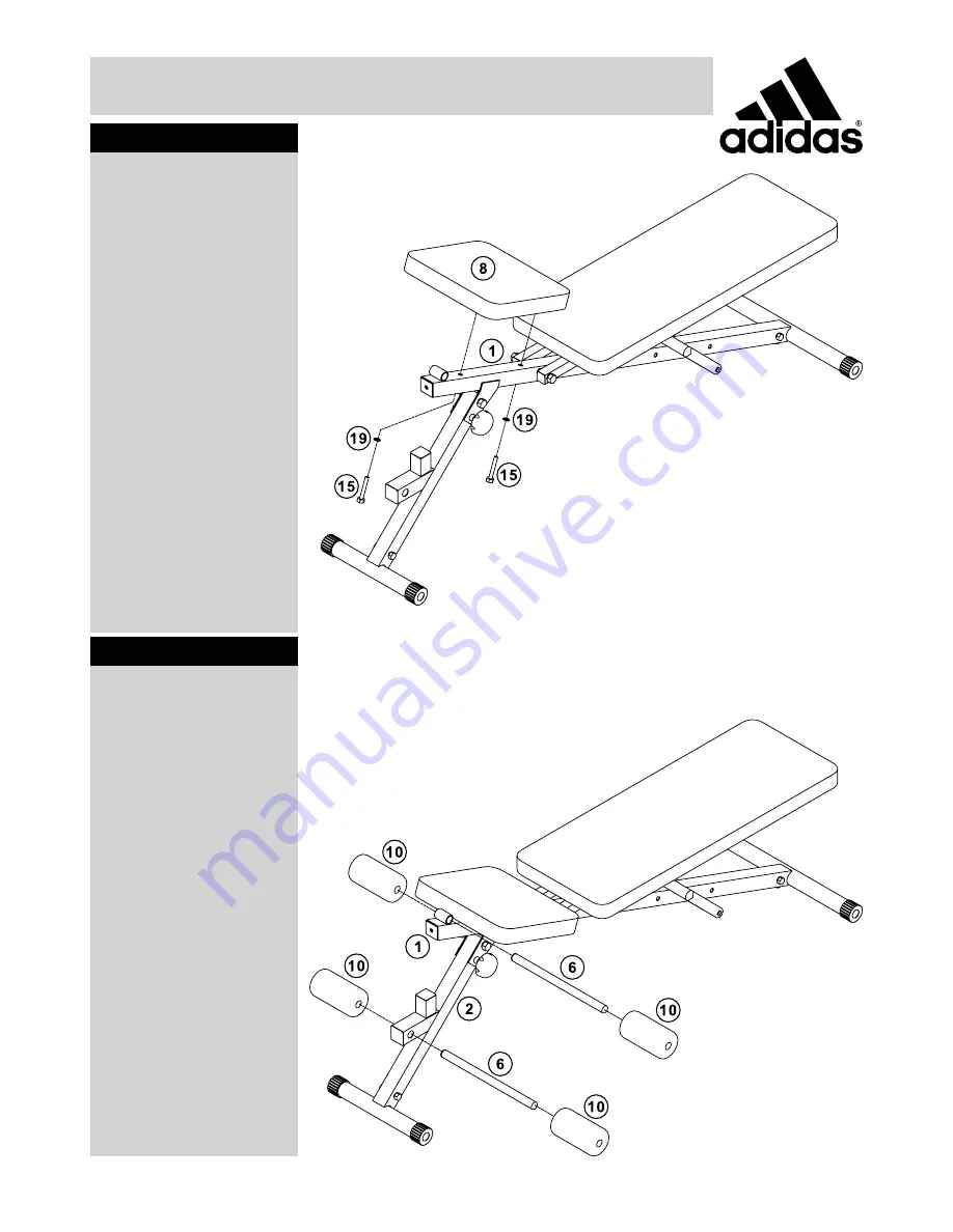 Adidas ADBE-10338 Assembly & User Instructions Download Page 6