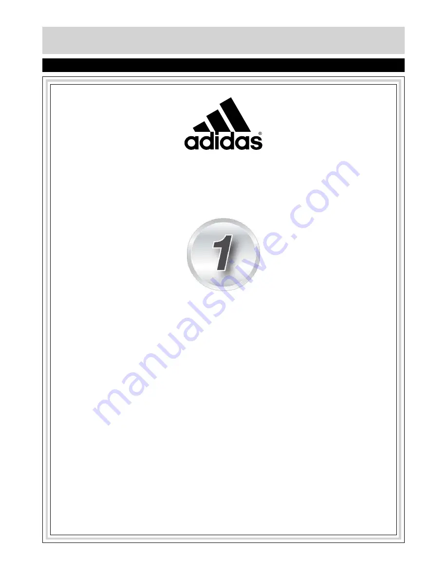 Adidas ADBE-10338 Assembly & User Instructions Download Page 32