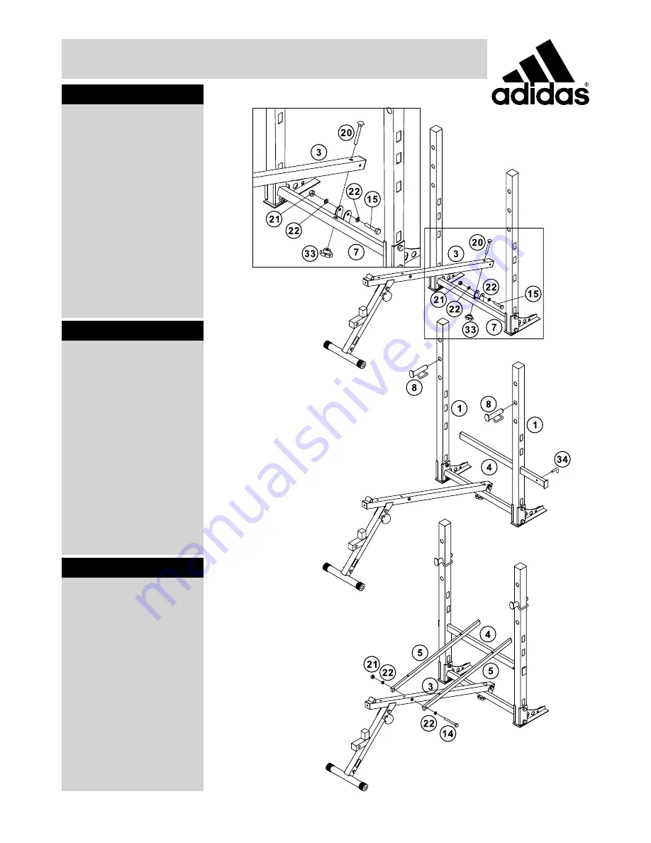 Adidas ADBE-10346 Assembly & User Instructions Download Page 5