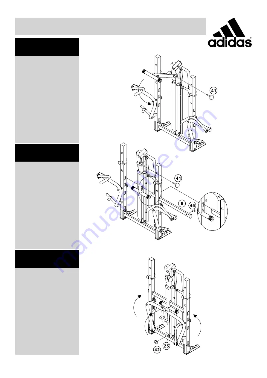 Adidas ADBE-10347 Assembly & User Instructions Download Page 34