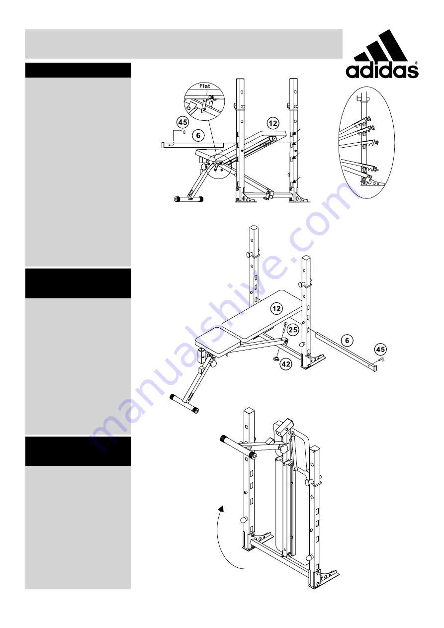 Adidas ADBE-10347 Assembly & User Instructions Download Page 63