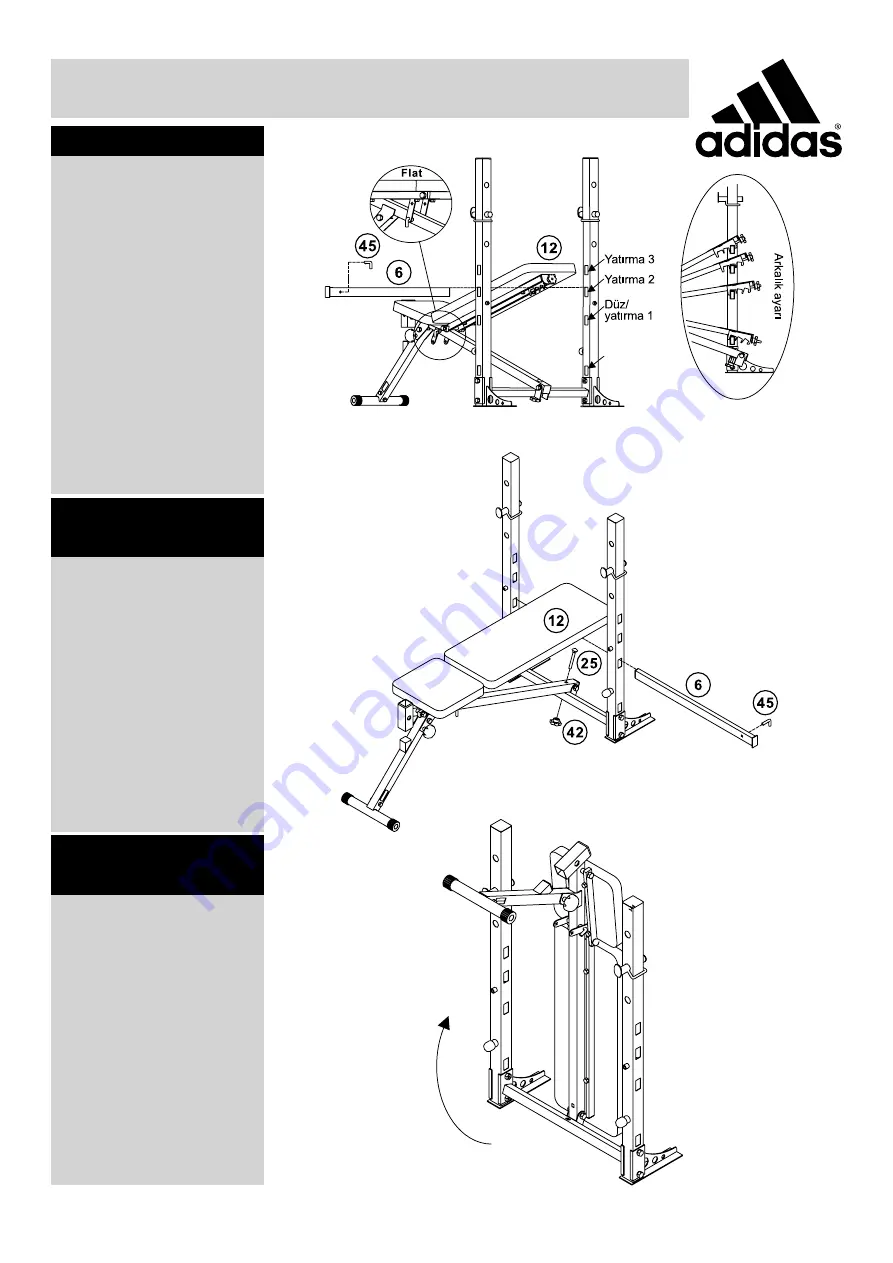 Adidas ADBE-10347 Assembly & User Instructions Download Page 78