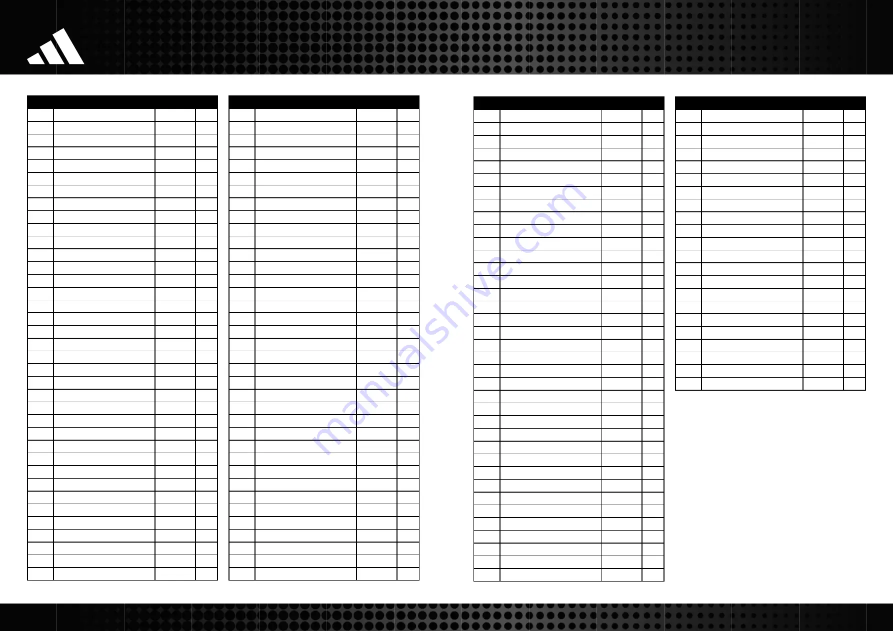 Adidas T-23 Manual Download Page 9