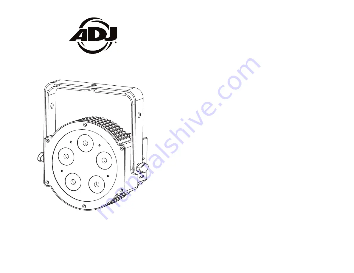 ADJ 5P HEX Скачать руководство пользователя страница 1