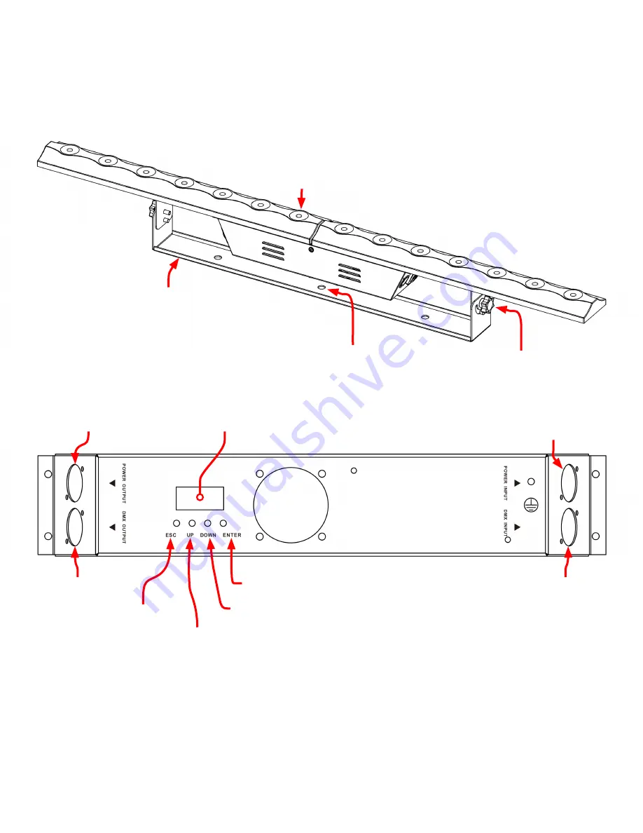 ADJ Eliminator Lighting FROST FX BAR W User Instructions Download Page 8