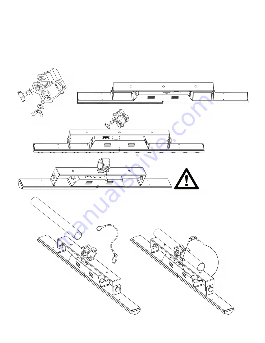 ADJ Eliminator Lighting FROST FX BAR W User Instructions Download Page 10