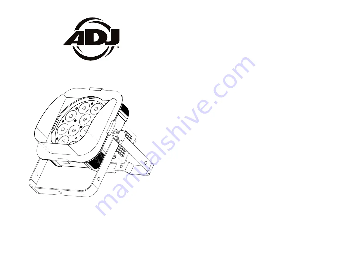 ADJ FLAT PAR QWH12XS User Instructions Download Page 1