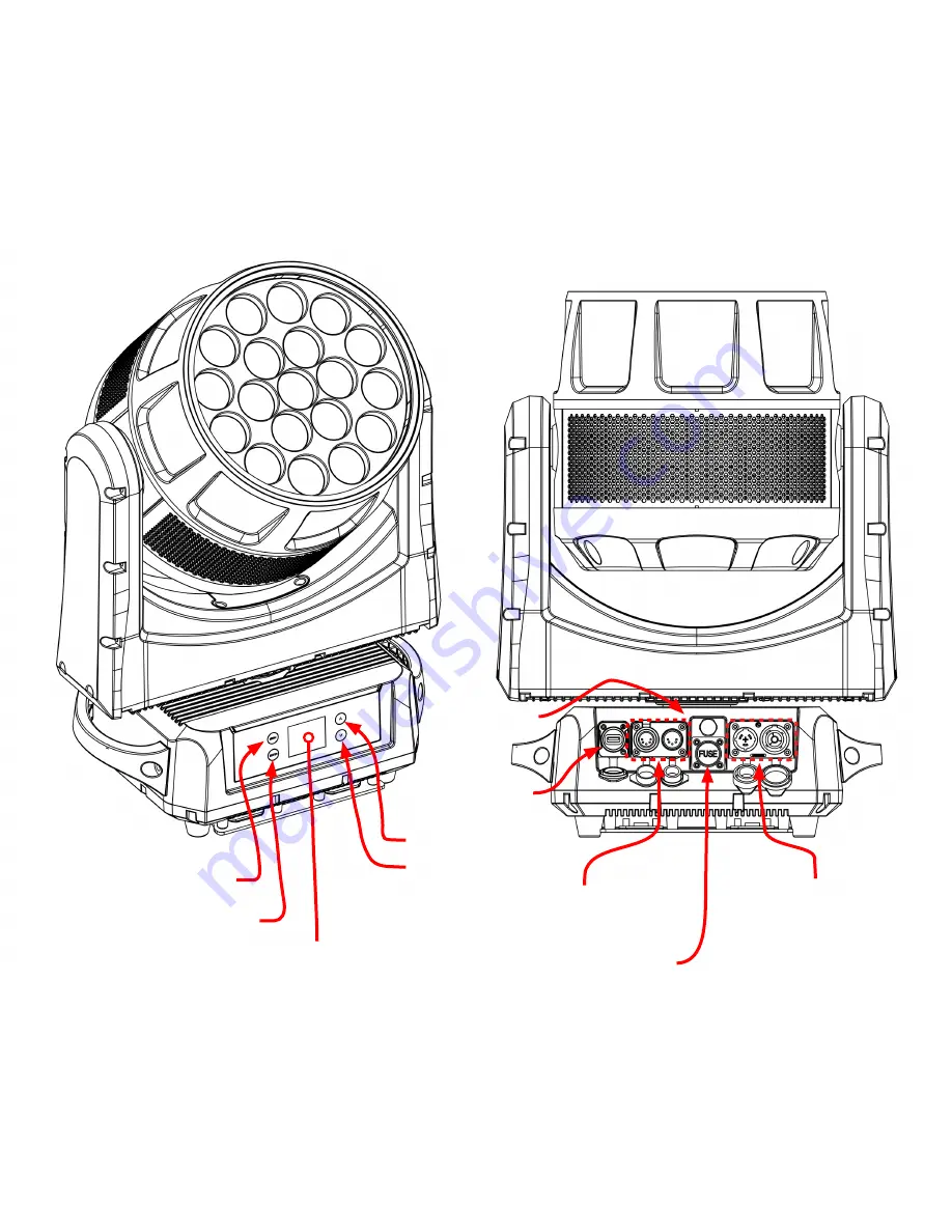 ADJ HYDRO WASH X19 User Manual Download Page 10