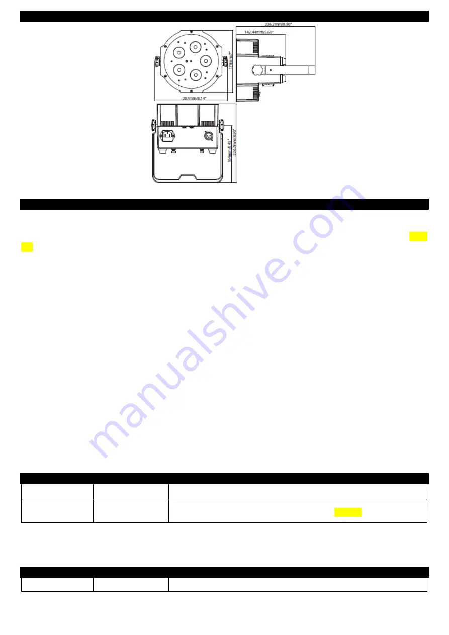 ADJ Mega QPlus GO User Instructions Download Page 12