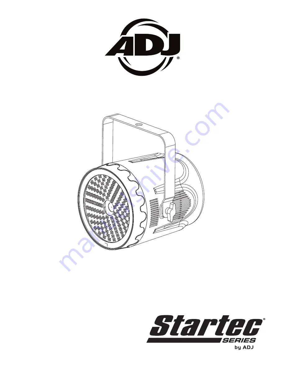 ADJ Startec RAYZER User Instructions Download Page 1