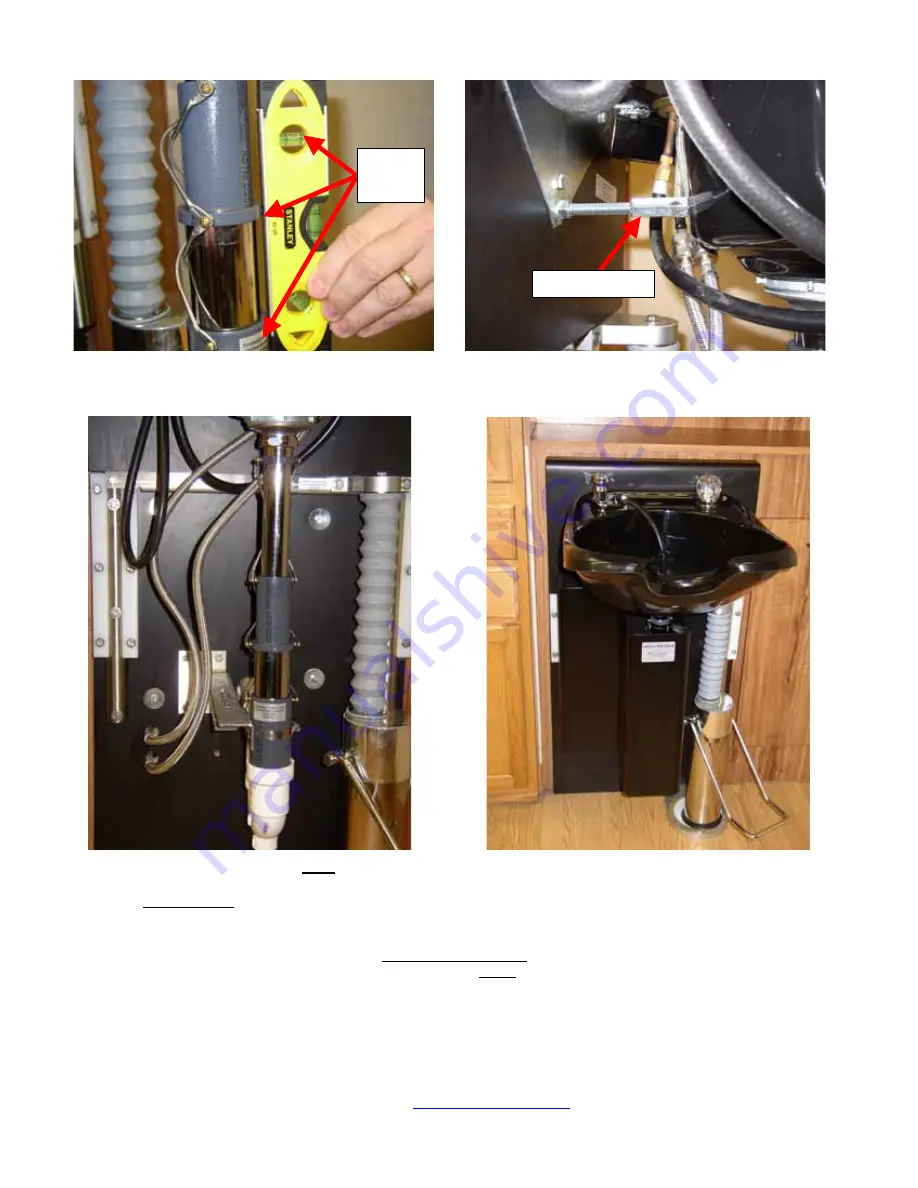 Adjust-a-Sink K100 Series Installation Instructions Manual Download Page 8