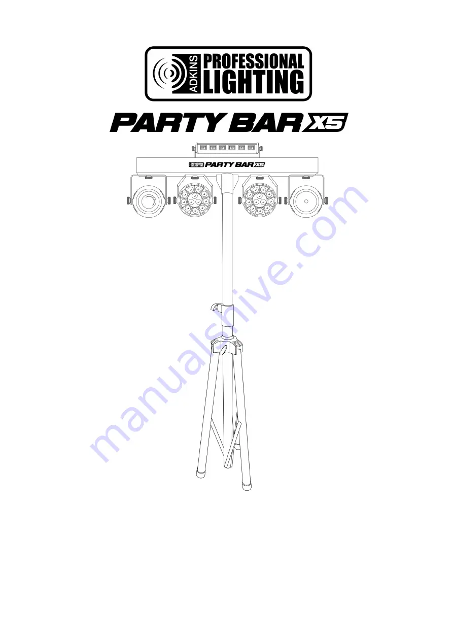 Adkins PARTY BAR X5 User Manual Download Page 1