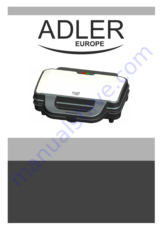 Adler Europe AD 3043 Скачать руководство пользователя страница 1