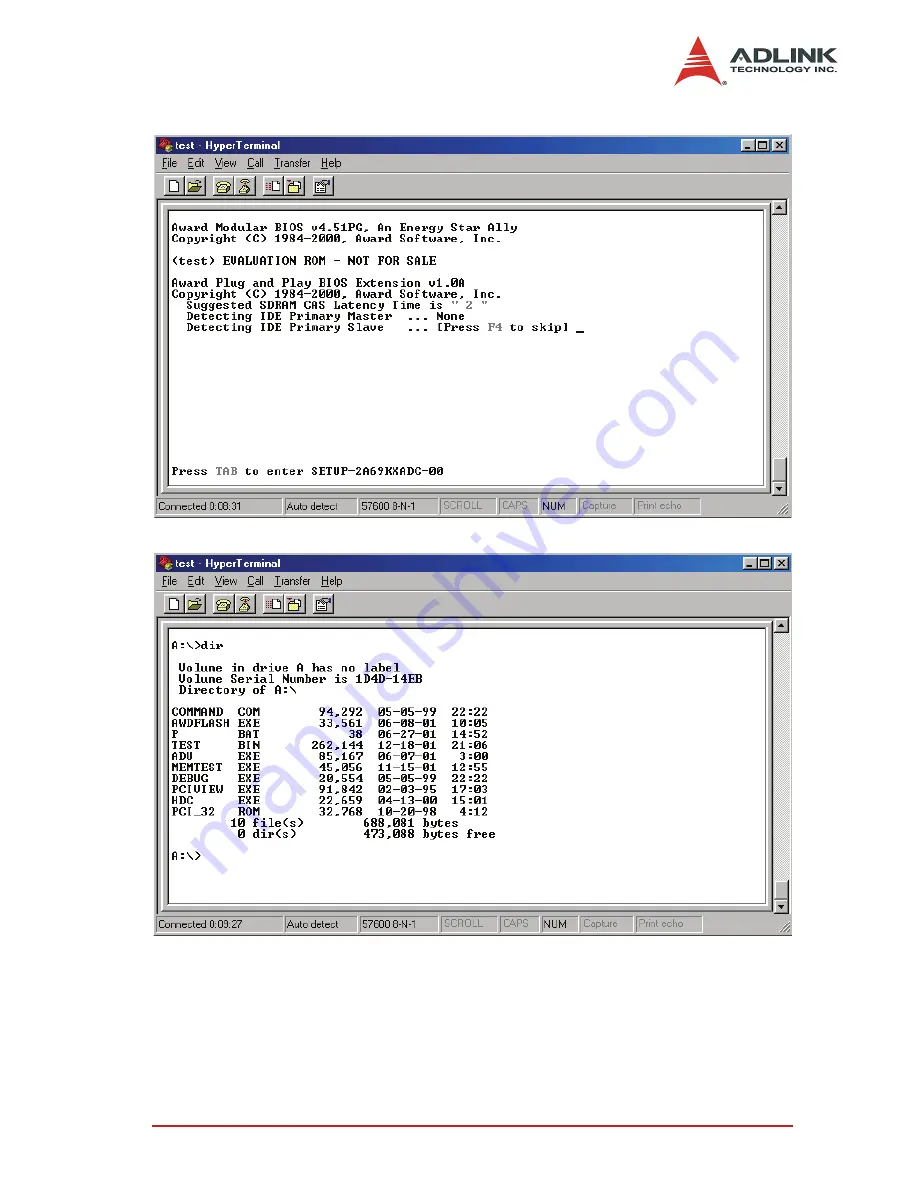 ADLINK Technology cPCI-6841 Series User Manual Download Page 73