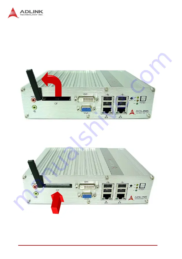 ADLINK Technology MXE-1300 Series User Manual Download Page 44