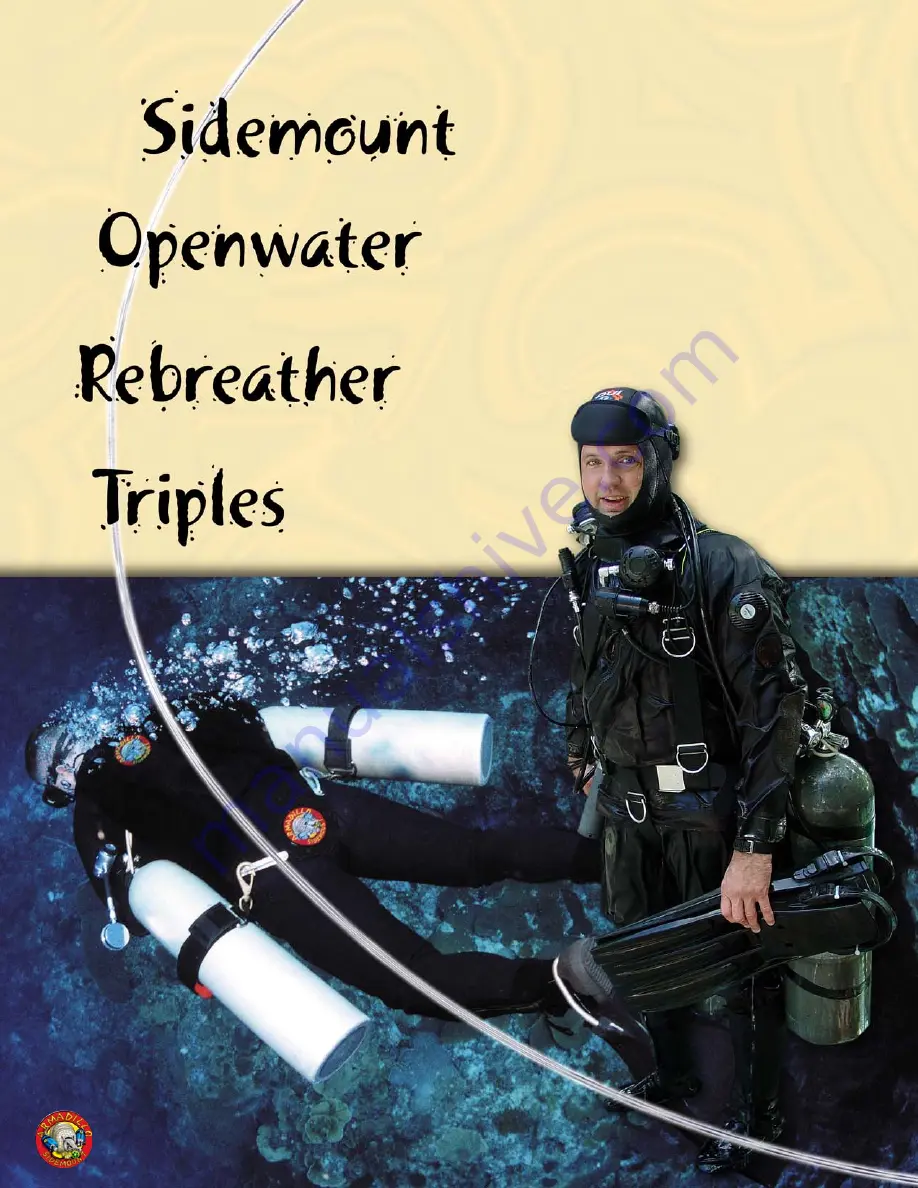 ADM Armadillo Sidemount Operation Manual Download Page 2