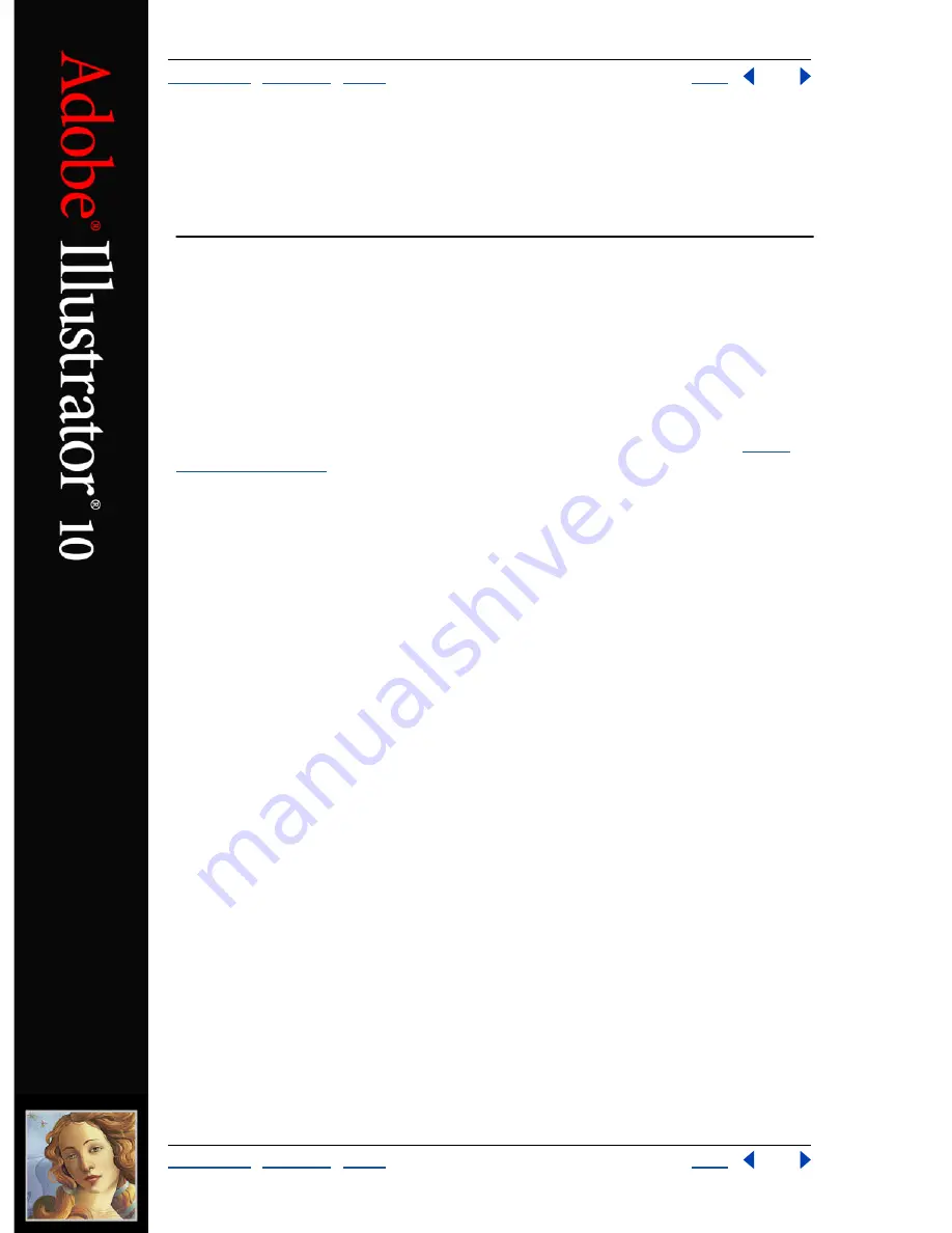 Adobe ILLUSTRATOR 10 Using Manual Download Page 174