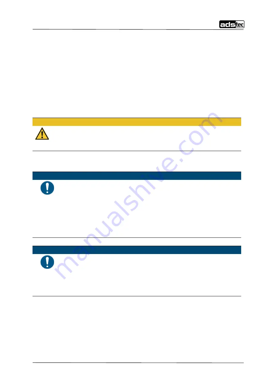 ADS-tec StoraXe PowerBooster GSS0608 Manual Download Page 59