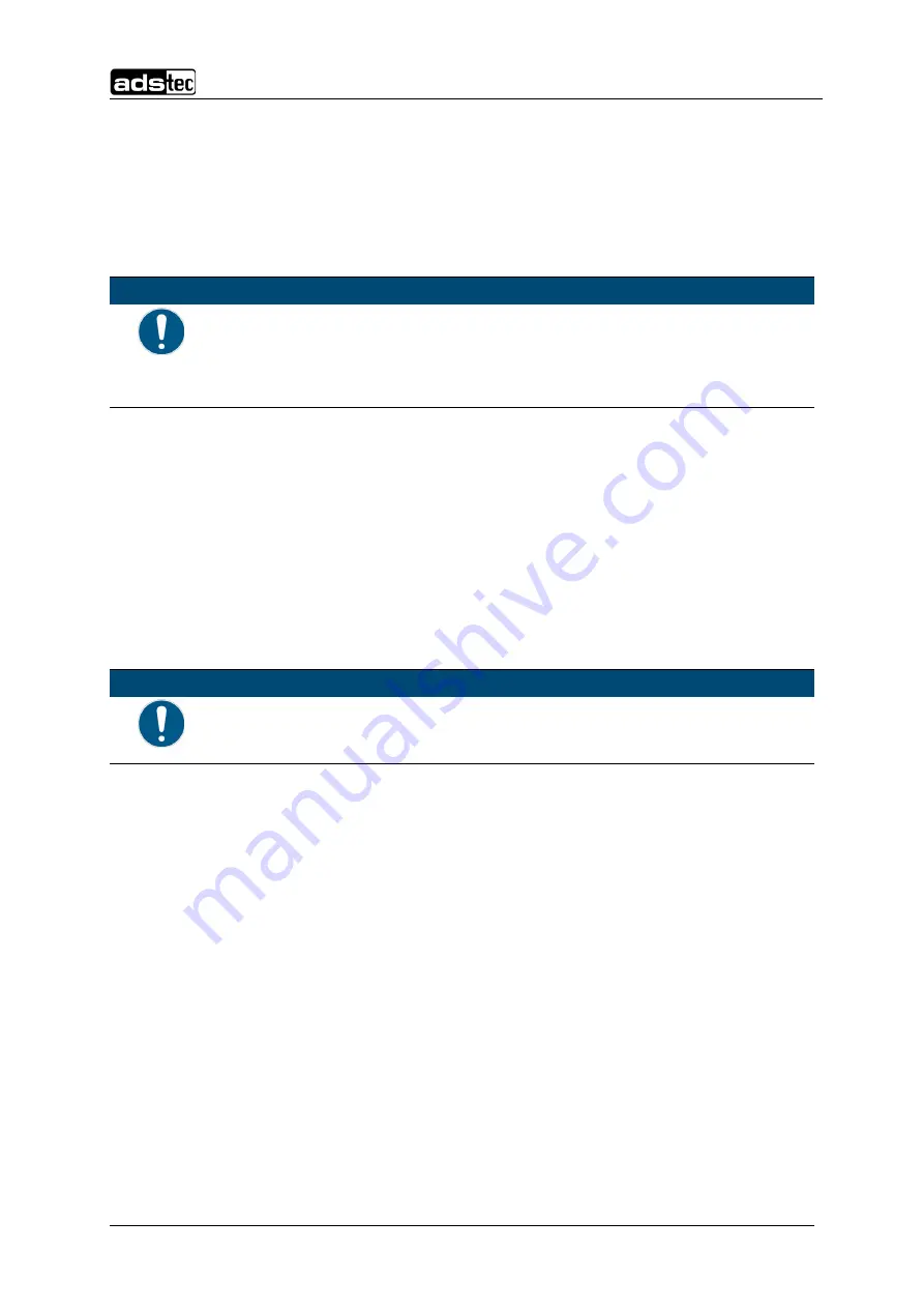 ADS-tec StoraXe PowerBooster GSS0608 Manual Download Page 76