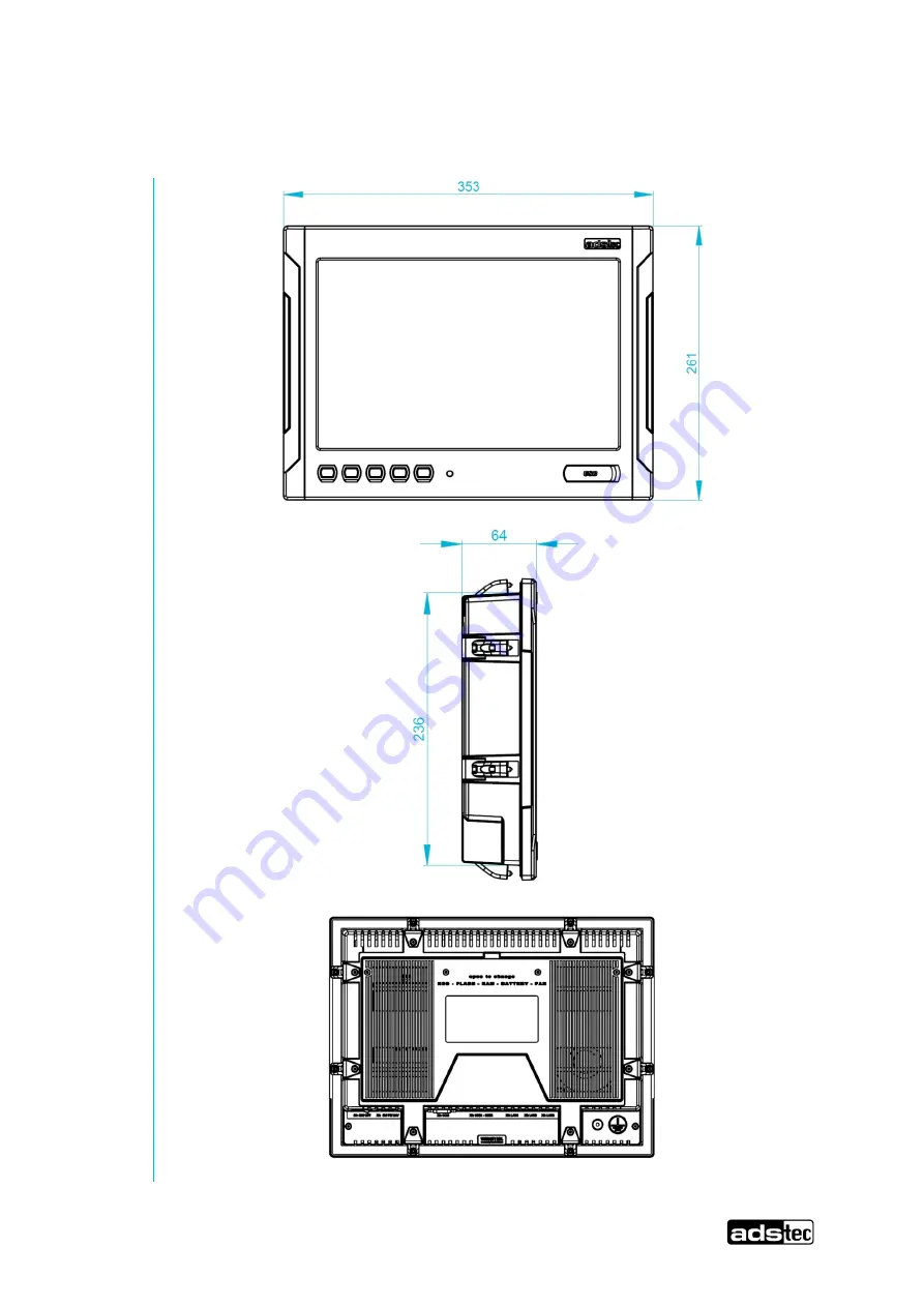 adstec OPC7000 Series Instruction Manual Download Page 22