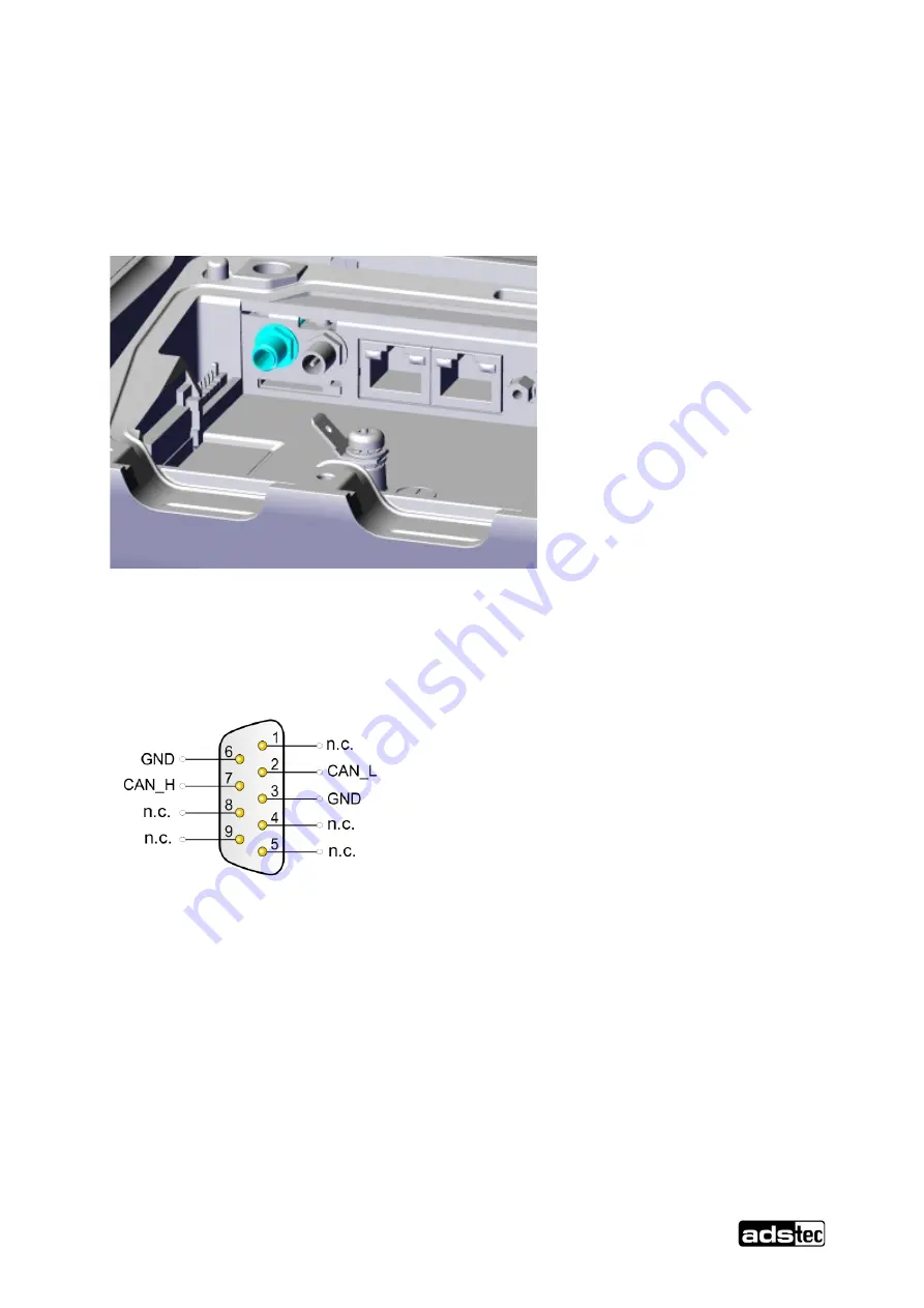 adstec VMT9000 Series Instruction Manual Download Page 40