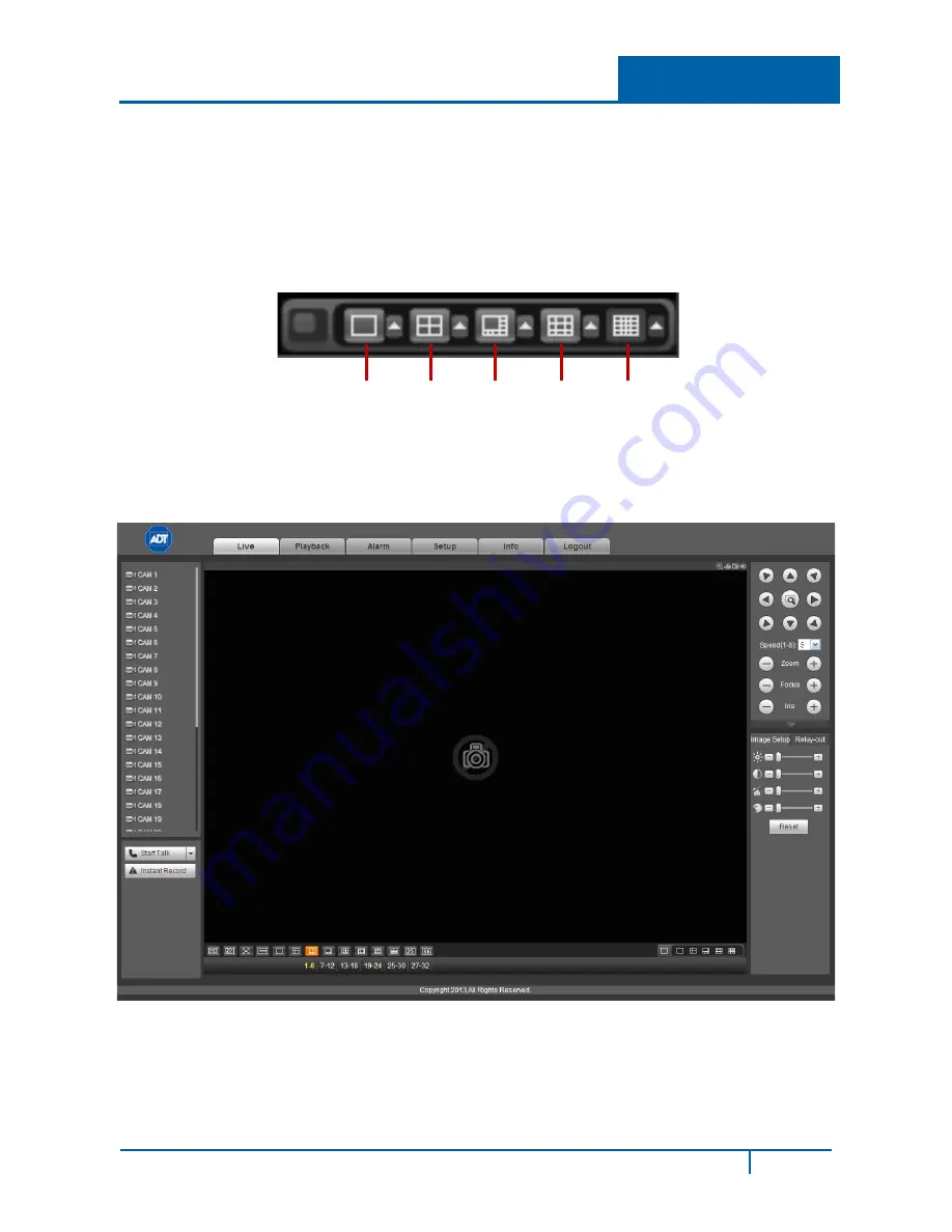 ADT DVR7800S-U Series User Manual Download Page 159