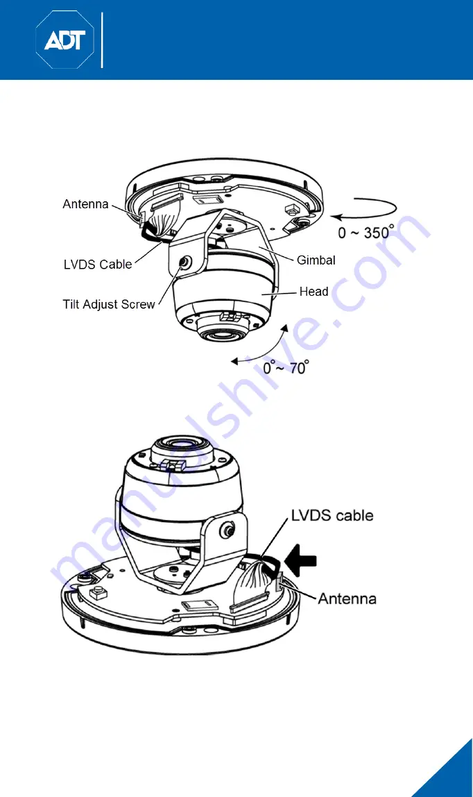 ADT MDC845 Quick Installation Manual Download Page 24