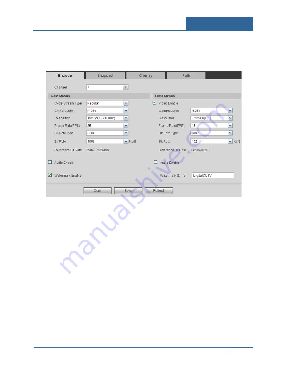 ADT NVR32**-P Series User Manual Download Page 159