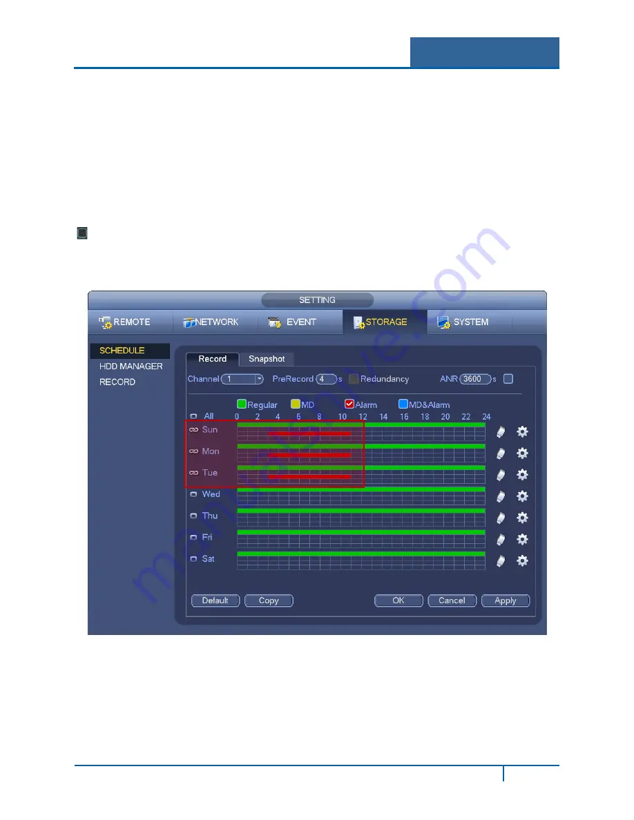 ADT NVR4200 Series Скачать руководство пользователя страница 98