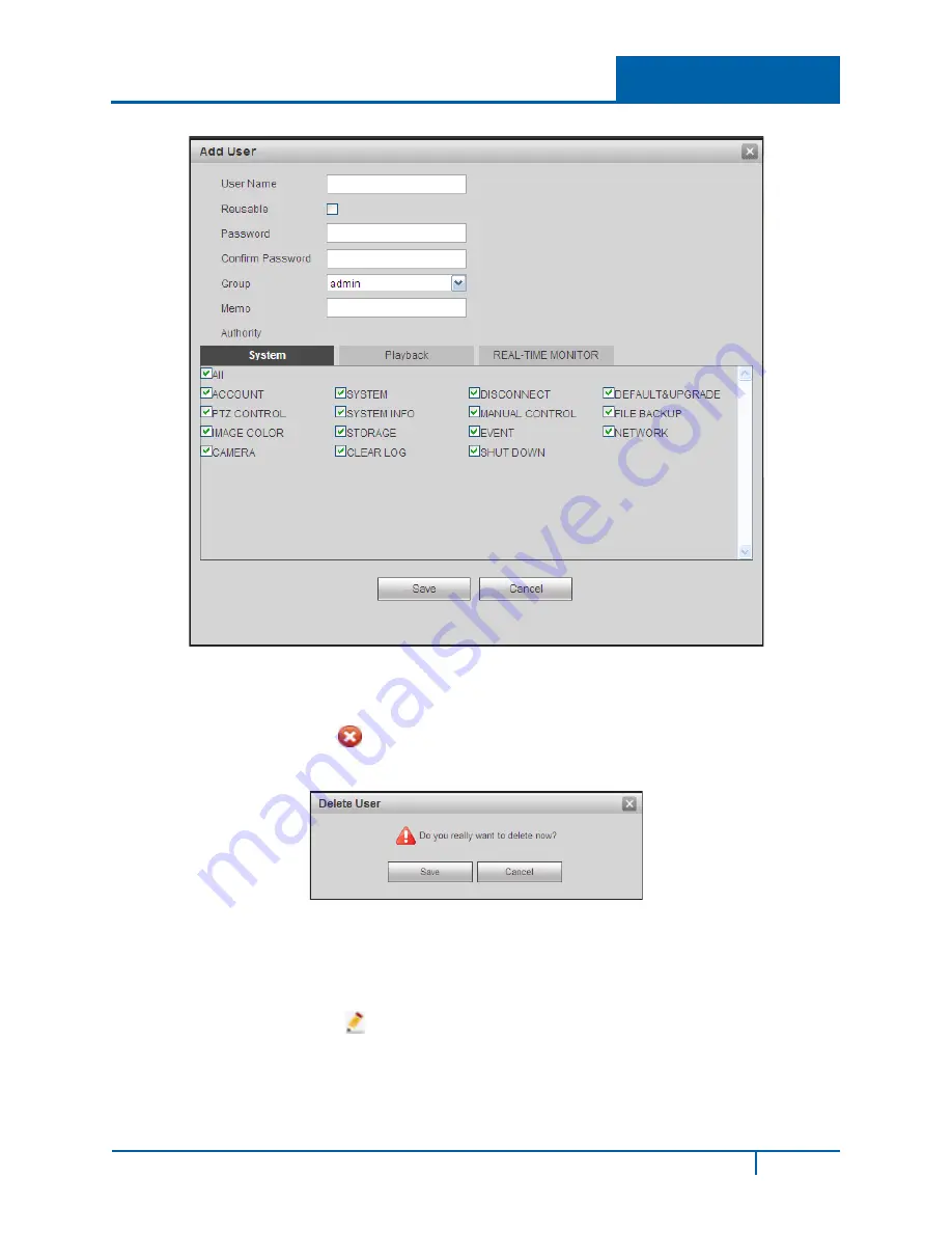 ADT NVR4200 Series User Manual Download Page 217