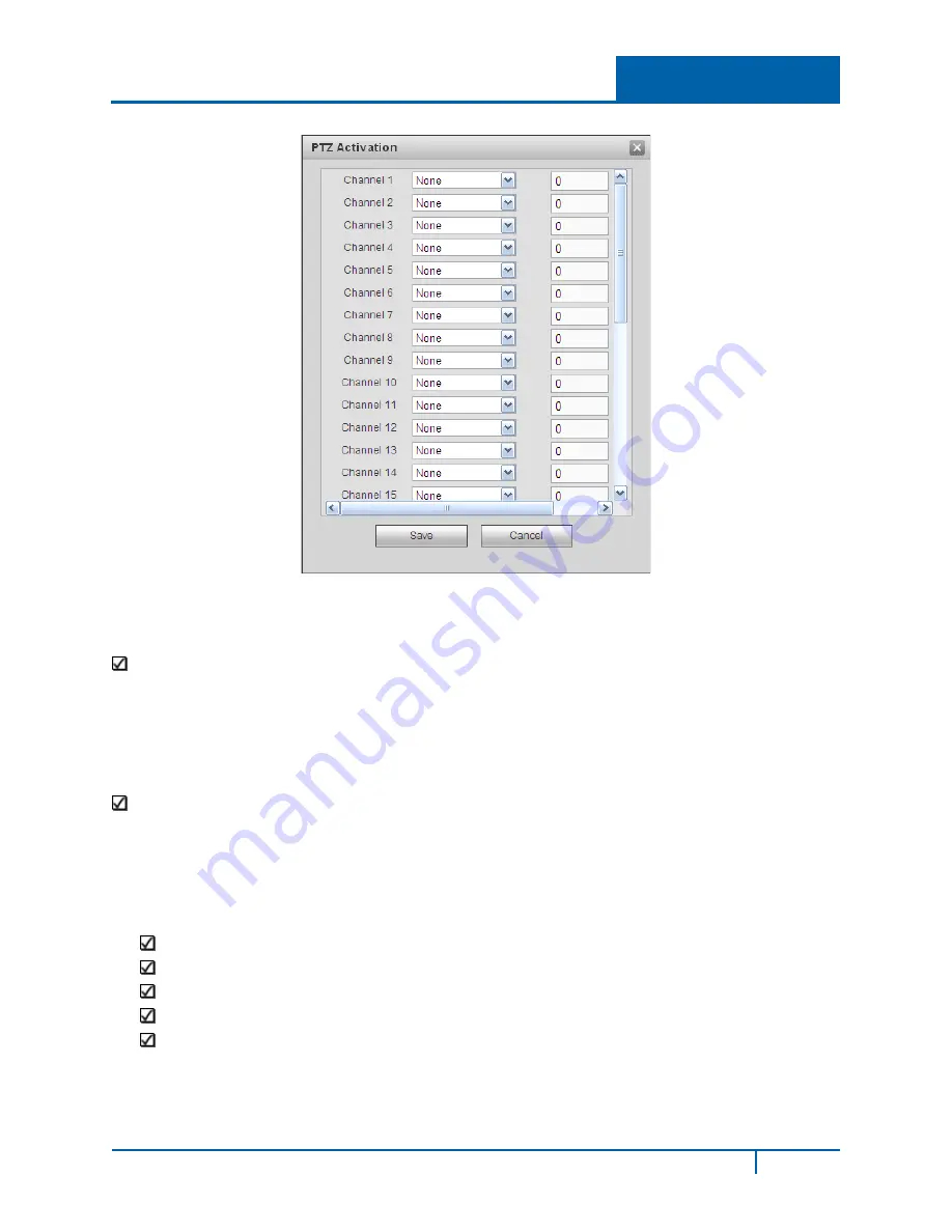 ADT NVR7400 Series User Manual Download Page 191