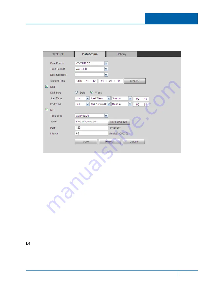 ADT NVR7400 Series User Manual Download Page 214