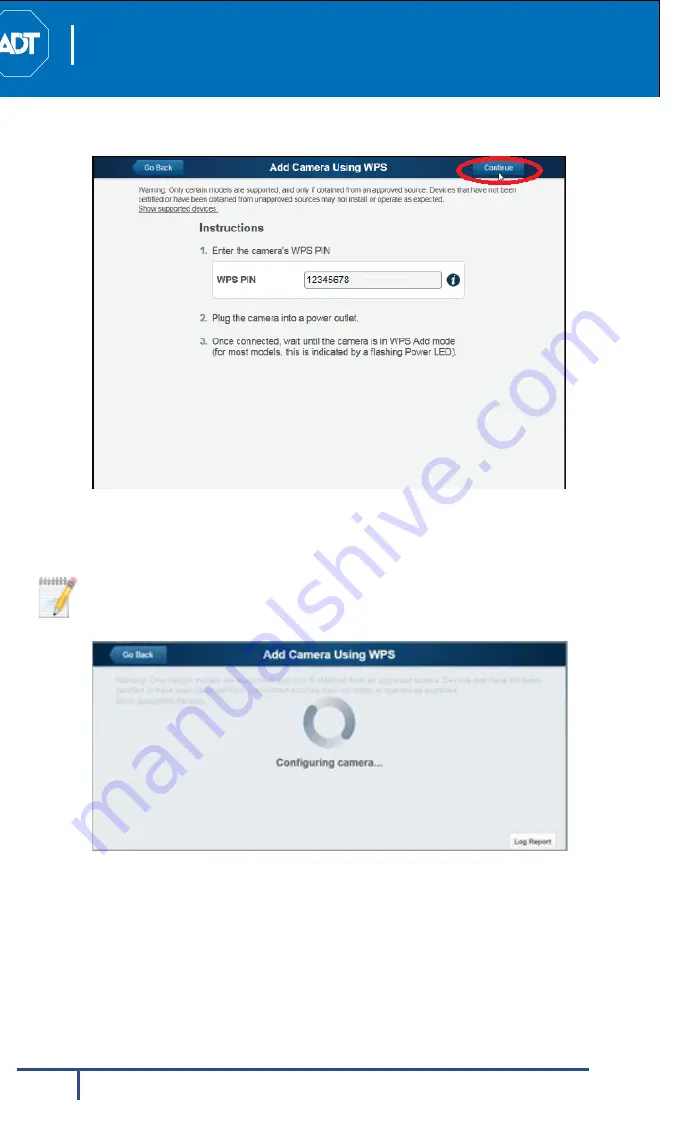 ADT Pulse Interactive Solutions DBC845 Installation Manual Download Page 10