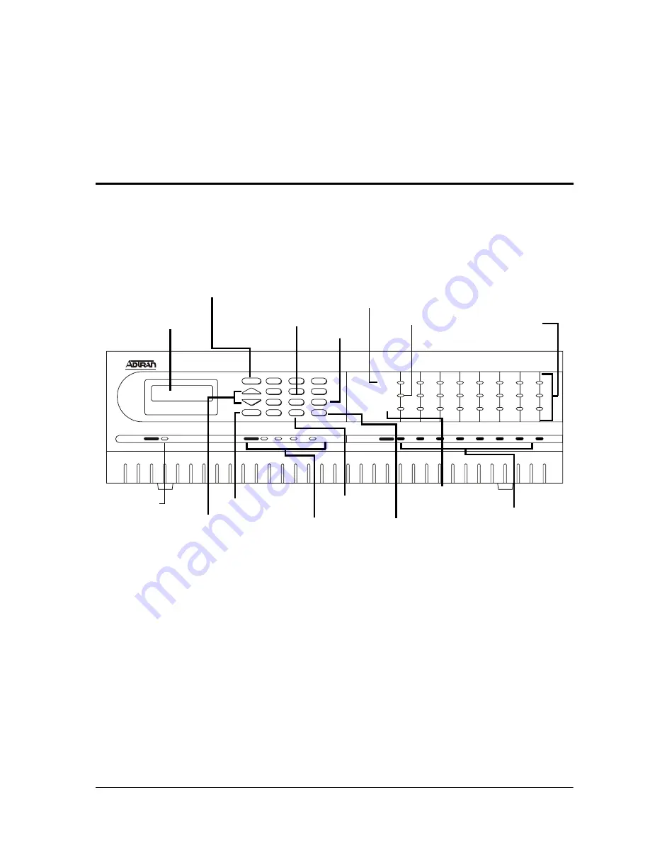 ADTRAN ATLAS 800 Series Module QUAD E1 User Manual Download Page 43