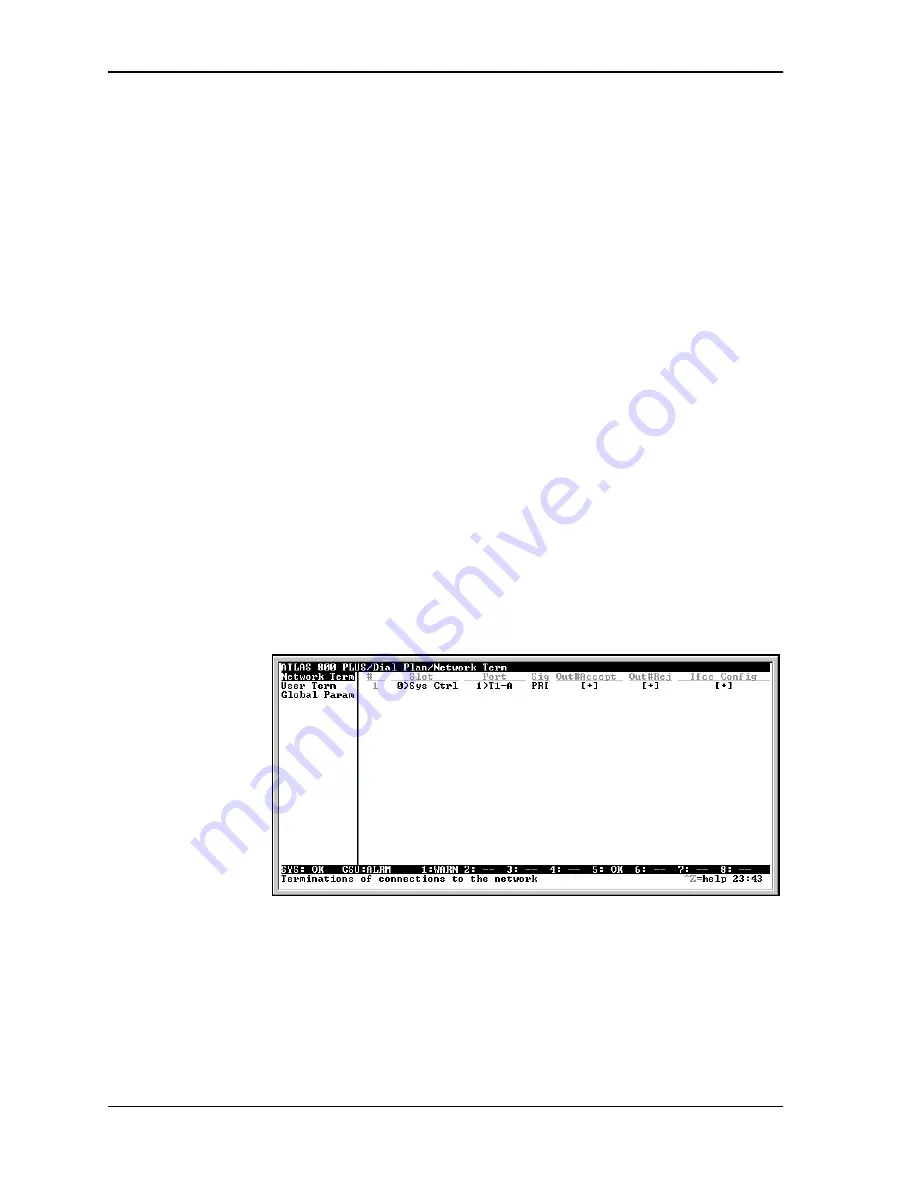 ADTRAN ATLAS 800PLUS User Manual Download Page 114