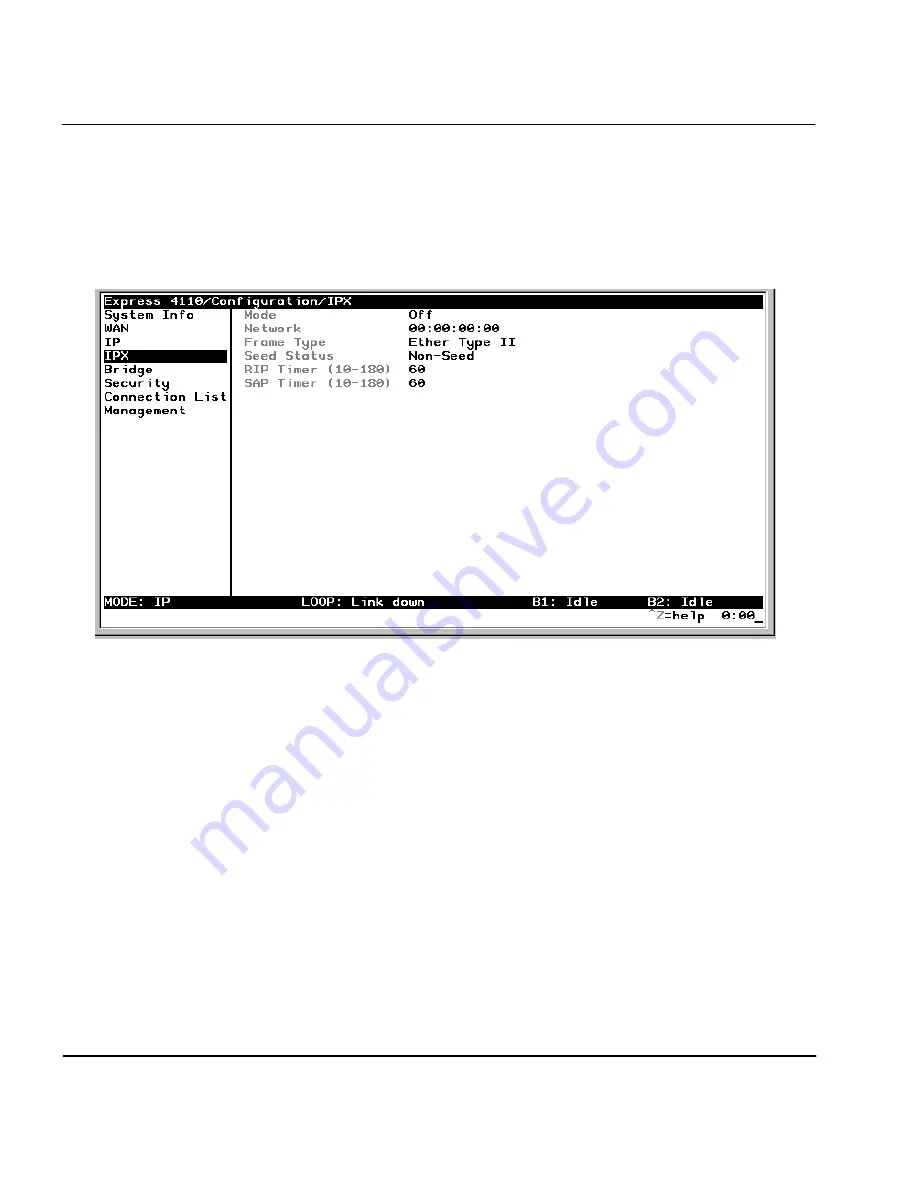 ADTRAN Express 4110 User Manual Download Page 78