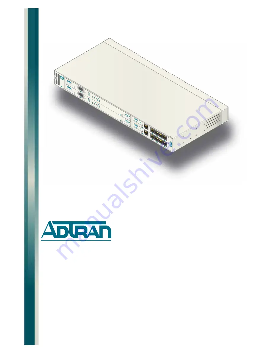 ADTRAN MX3216 System Manual Download Page 1