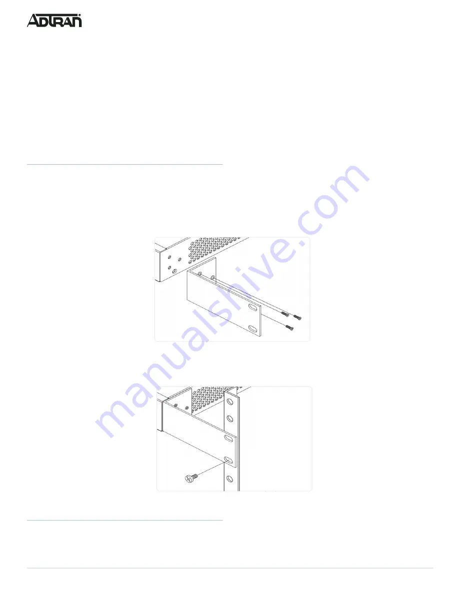 ADTRAN NetVanta 1560-08-150W Quick Start Manual Download Page 2