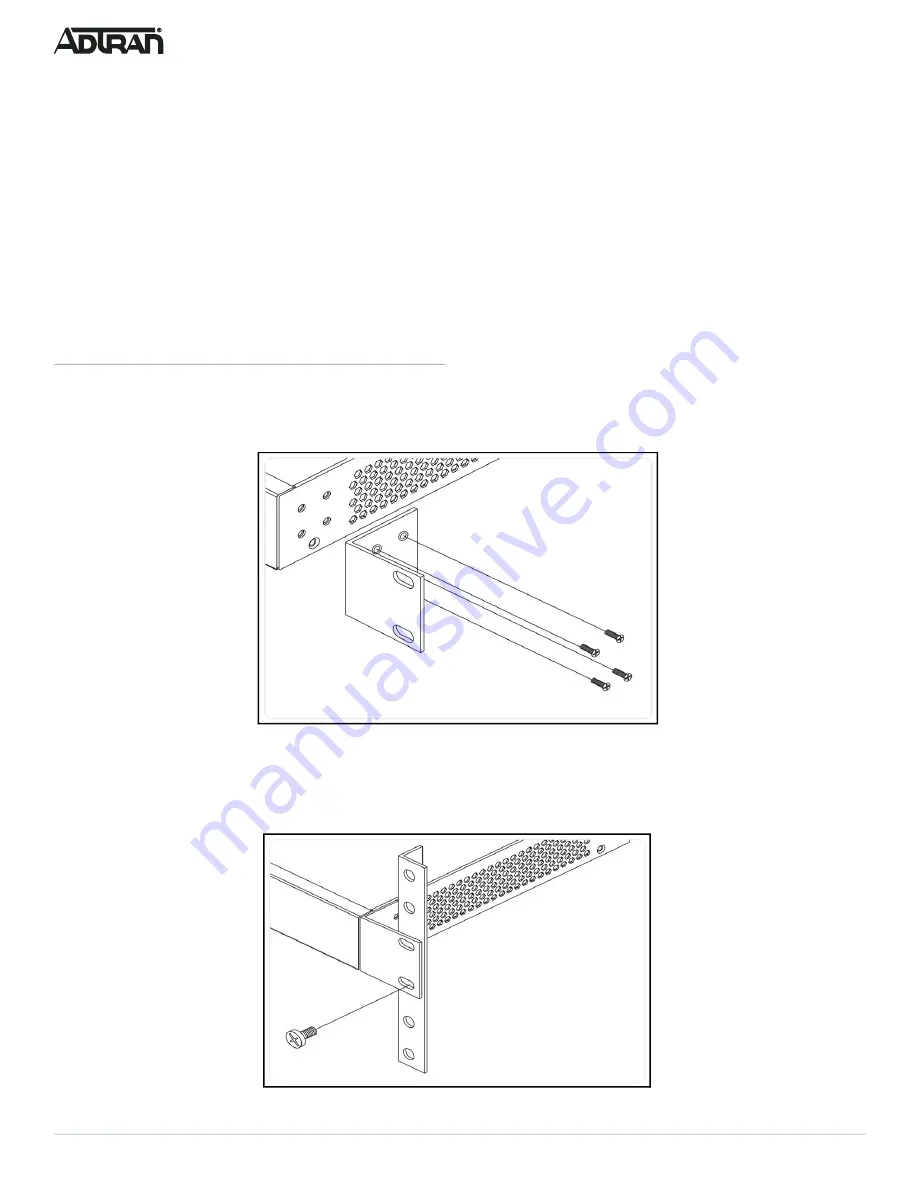 ADTRAN NetVanta 1560-48-740W Quick Start Manual Download Page 2