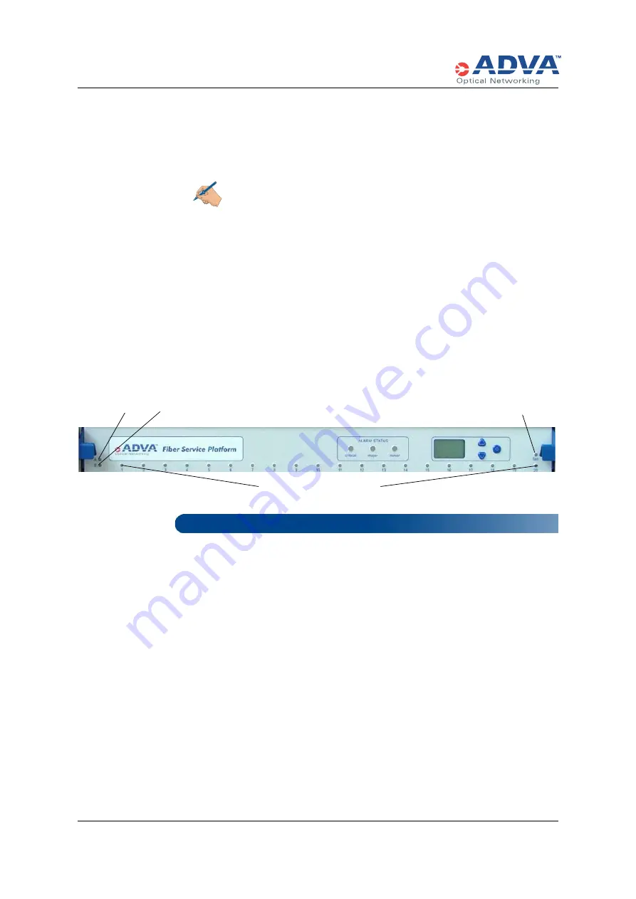 Adva FSP 3000R7 Installation And Commissioning Manual Download Page 286