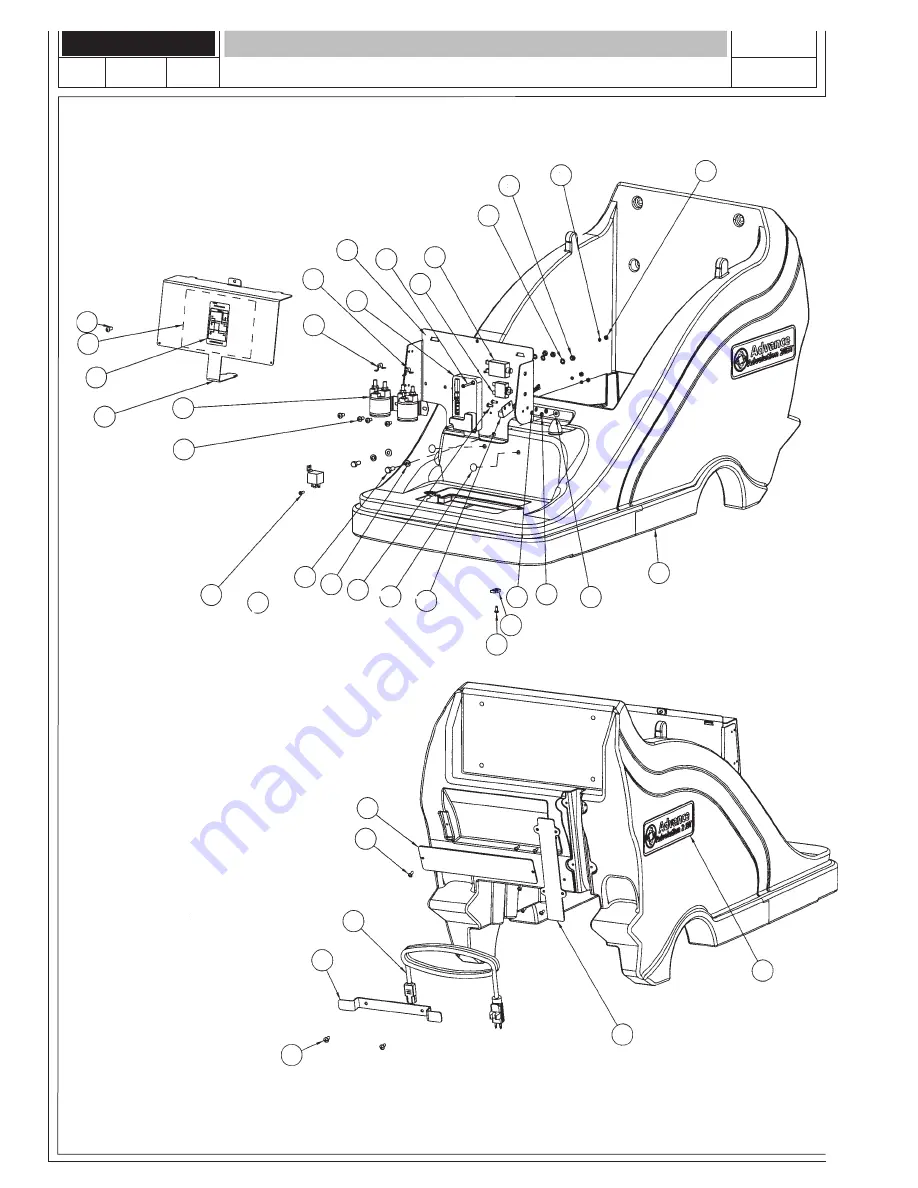 Advance acoustic Advolution 20B Instruction Manual Download Page 44