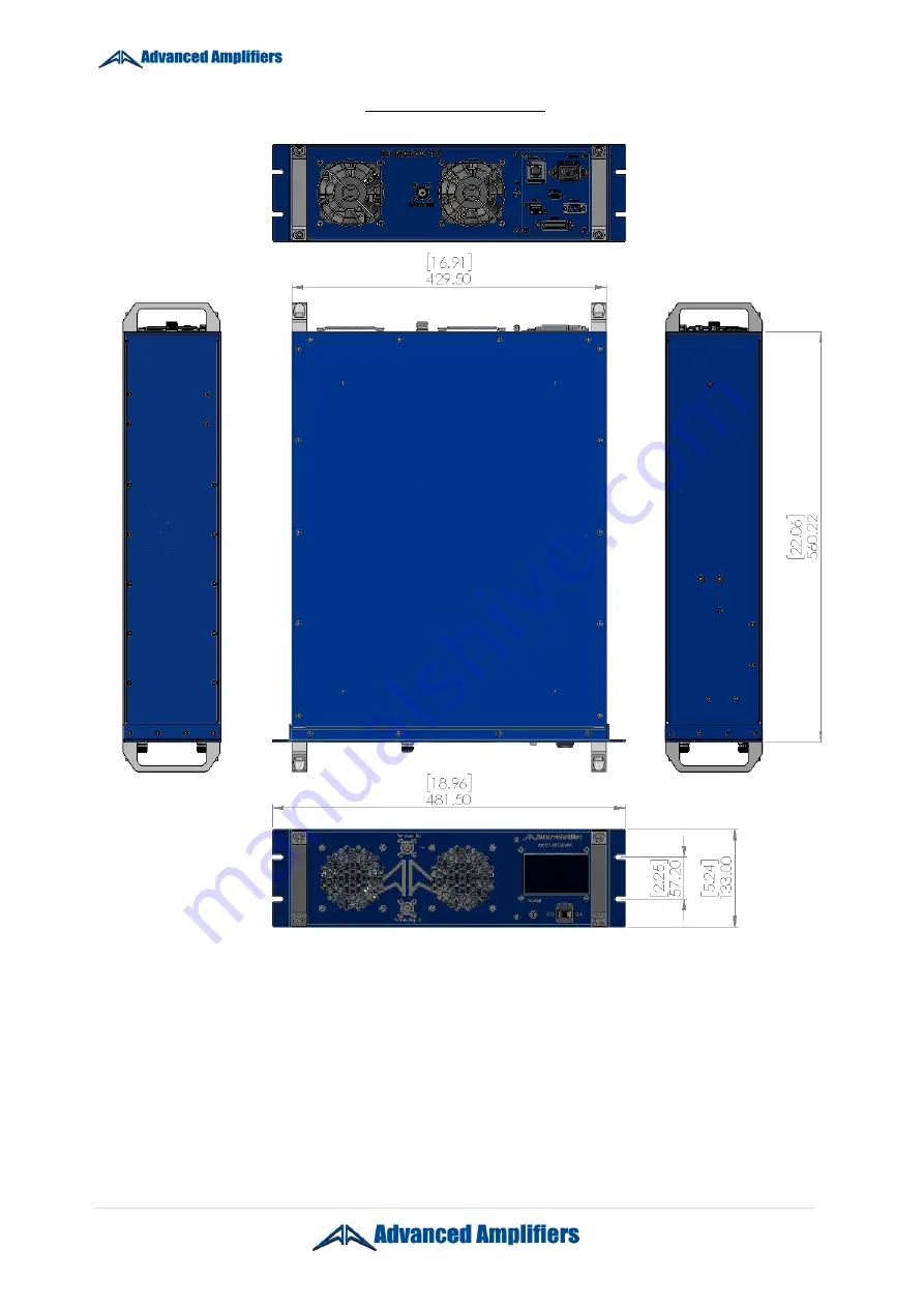 Advanced Amplifiers AA-10K250M-150 Instruction Manual Download Page 9