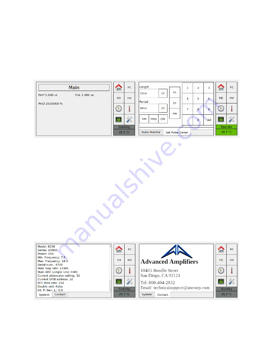 Advanced Amplifiers AA-1218G-3.5KW-PT User Manual Download Page 8