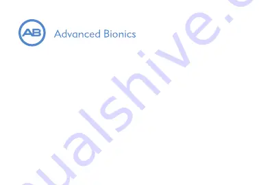 Advanced Bionics AIM CI-6125 Instructions For Use Manual Download Page 1