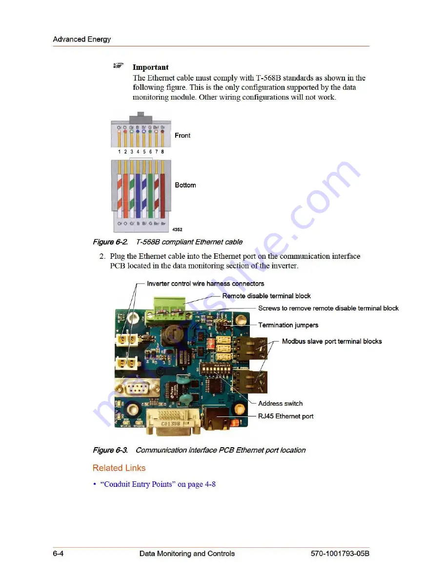 Advanced Energy AE 100TX Installation And Operation Manual Download Page 82