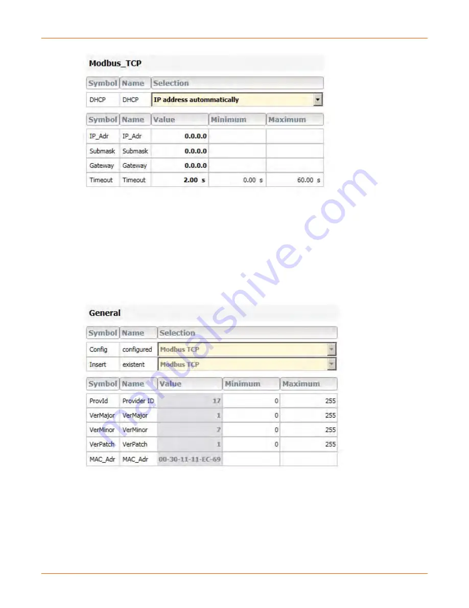 Advanced Energy Thyro-PX Anybus Modbus TCP Скачать руководство пользователя страница 5