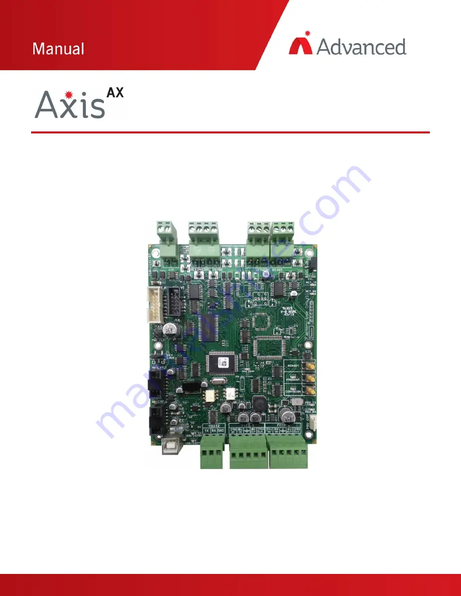 Advanced AxisAX AX-PENN Installation & Operation Manual Download Page 1