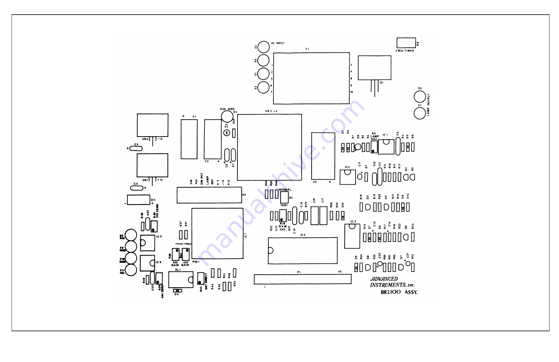 Advanced Bilirubin Stat-Analyzer BR2 Service Manual Download Page 52