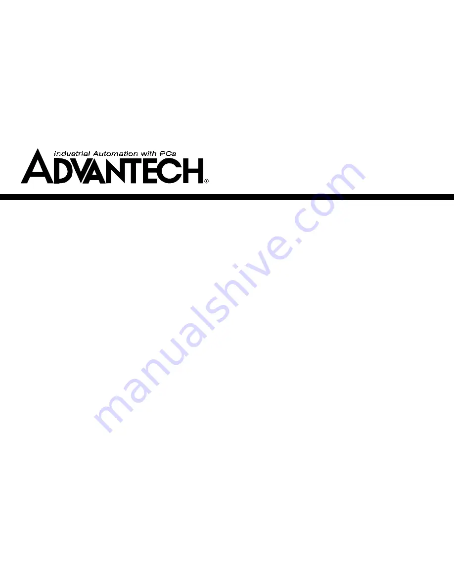 Advantech ADAM-3016 Скачать руководство пользователя страница 1