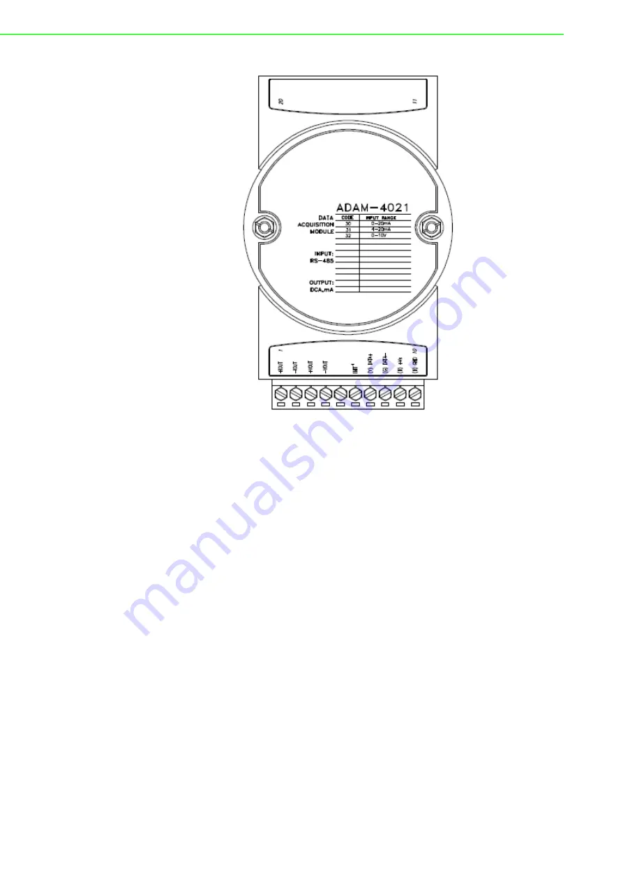 Advantech Adam - 4021 User Manual Download Page 48